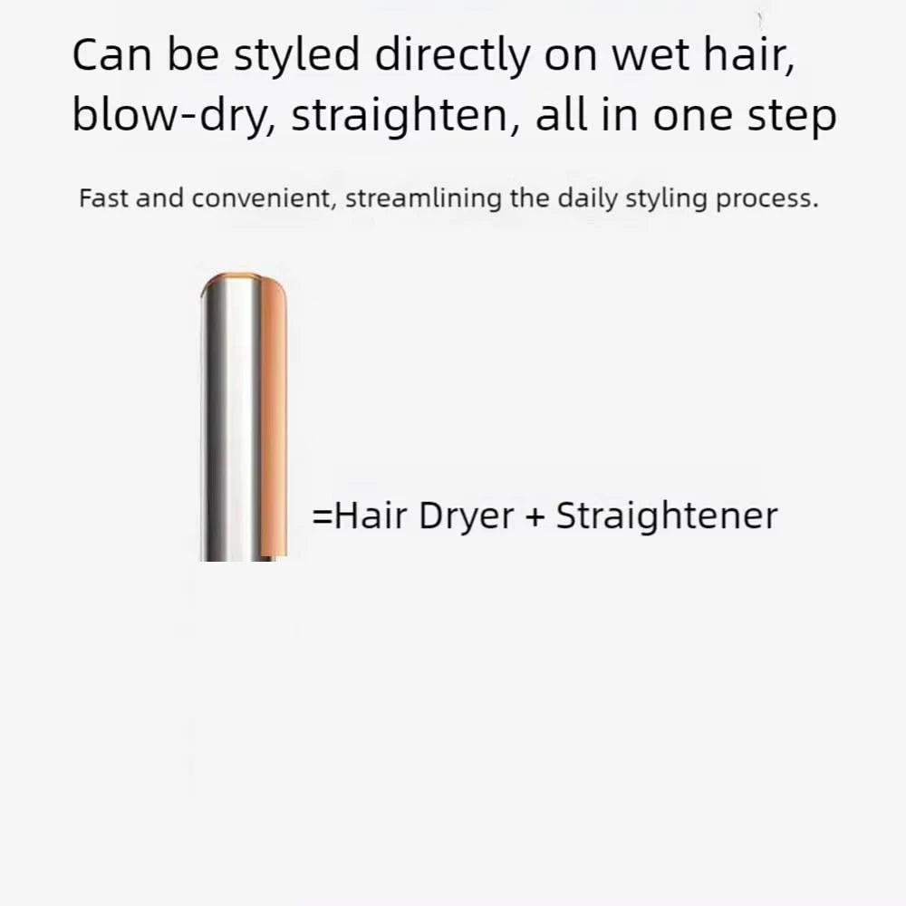 2-in-1 Ionic Hair Dryer Straightener