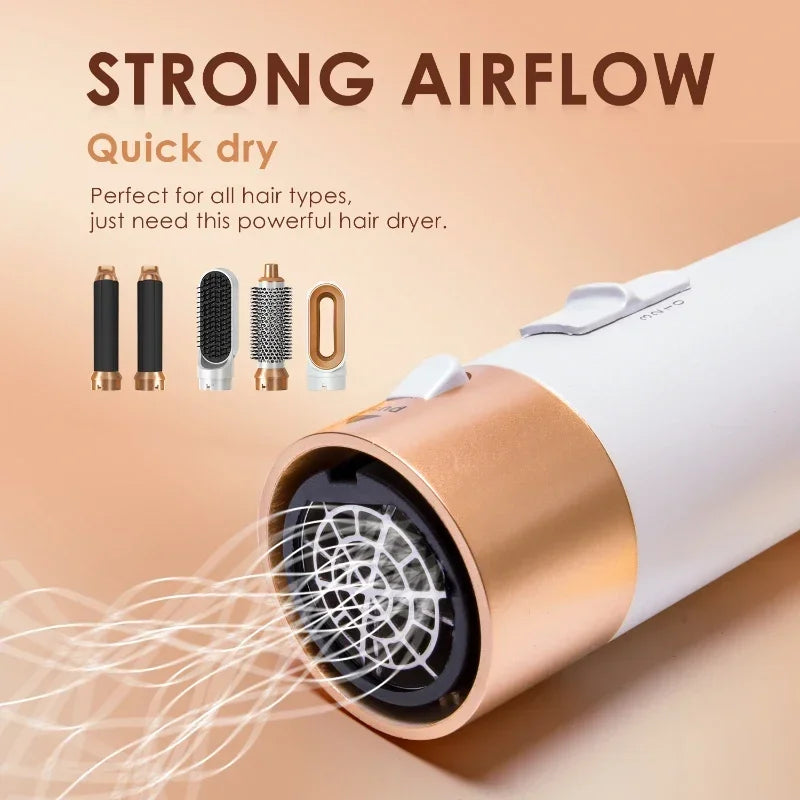 5-in-1 Ionic Hair Dryer Styling Brush