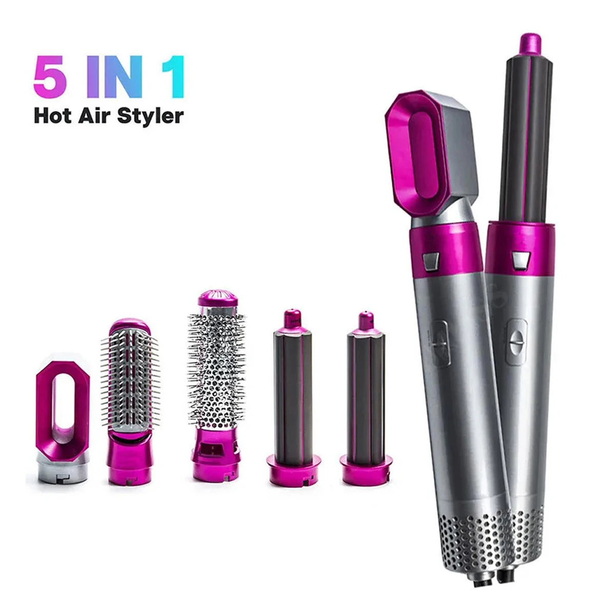 5-in-1 Hot Air Ionic Styler Brush