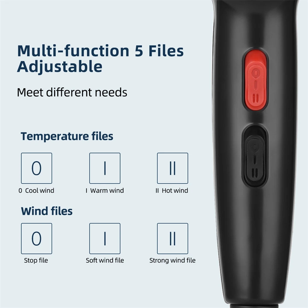 1600W Professional Ionic Hair Dryer