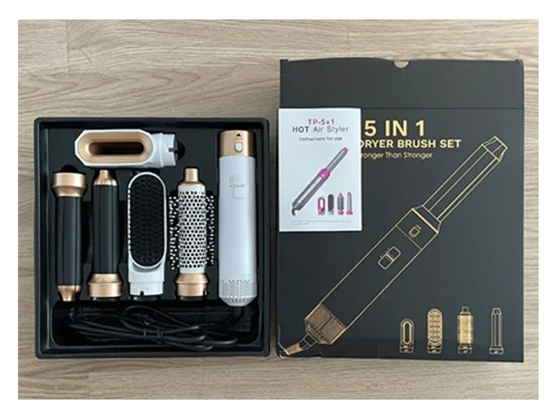 5-in-1 Ionic Hair Dryer Styling Brush