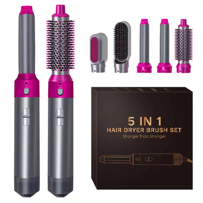 5-in-1 Ionic Hair Dryer Styling Brush