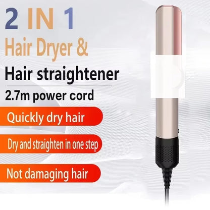 2-in-1 Ionic Hair Dryer Straightener