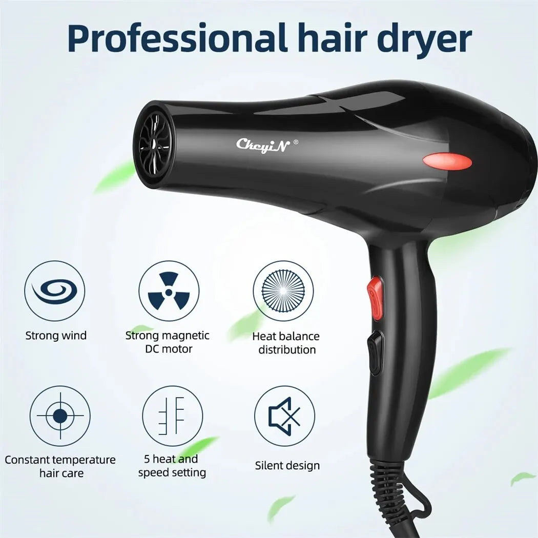 1600W Professional Ionic Hair Dryer