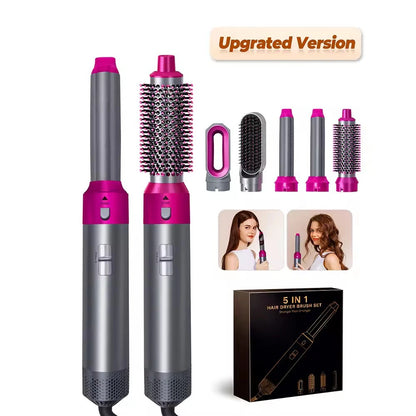 5-in-1 Ionic Hair Dryer Styling Brush